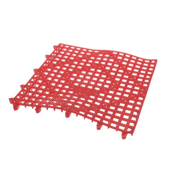 (image for) San Jamar VM5280RD VERSA-MAT 1'X1' BAR MAT, RED C&C